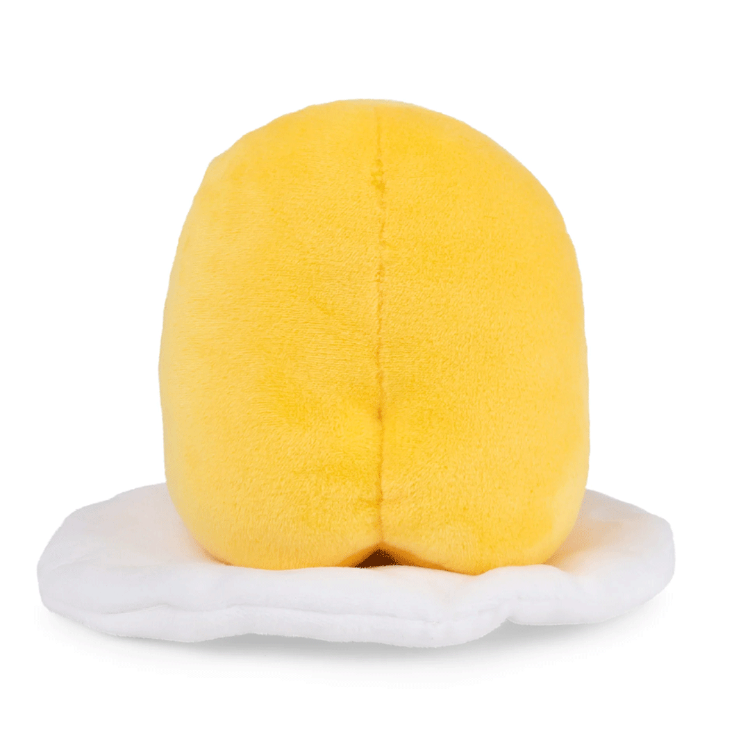 GUND Sanrio Spicy Gudetama 5" Plush Toy - Back of stuffed animal