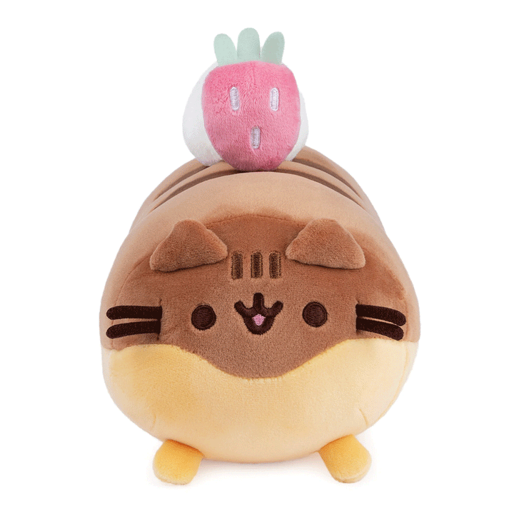 GUND Pusheen Éclair Squisheen 11" Plush Toy - Front of stuffed animal