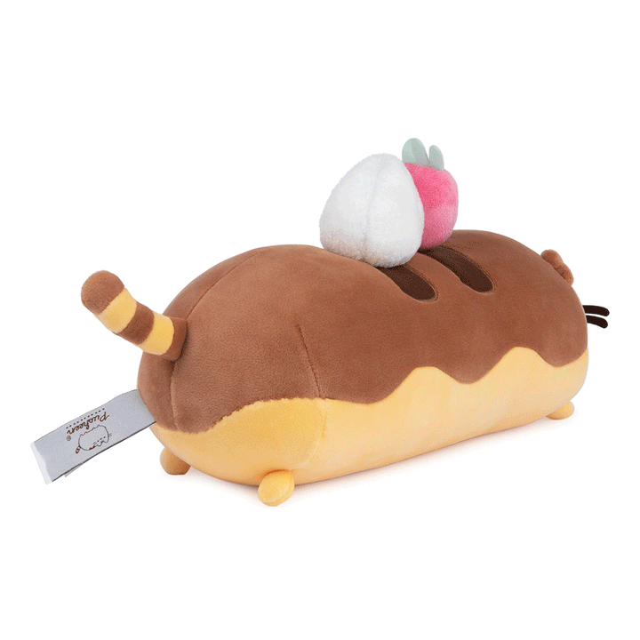 GUND Pusheen Éclair Squisheen 11" Plush Toy - Back of stuffed animal