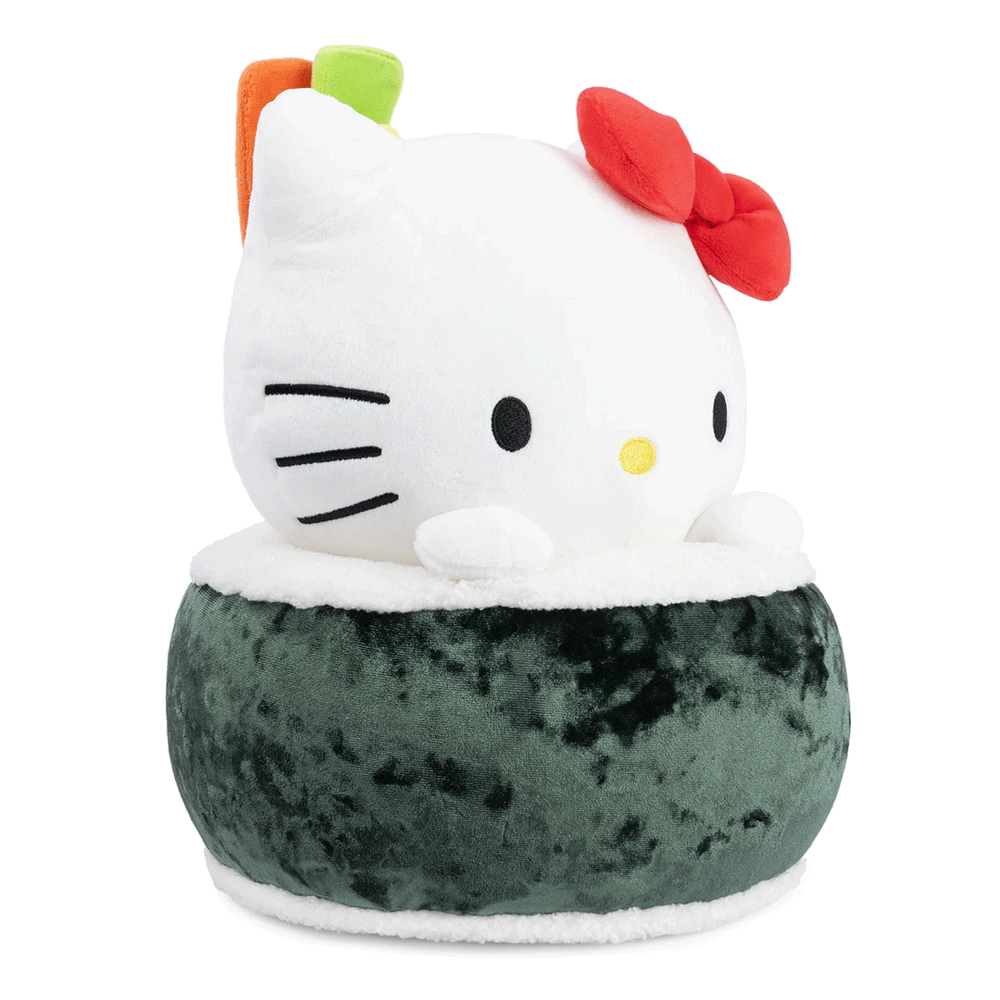 GUND Sanrio Hello Kitty Sushi 10" Plush Toy - Side of stuffed animal