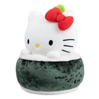 GUND Sanrio Hello Kitty Sushi 10" Plush Toy - Side of stuffed animal