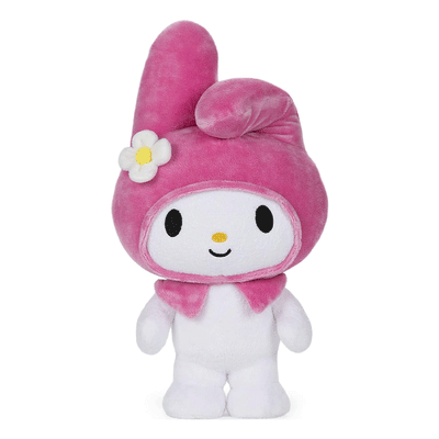 GUND Sanrio Hello Kitty My Melody 9.5" Plush Toy - Front of stuffed animal