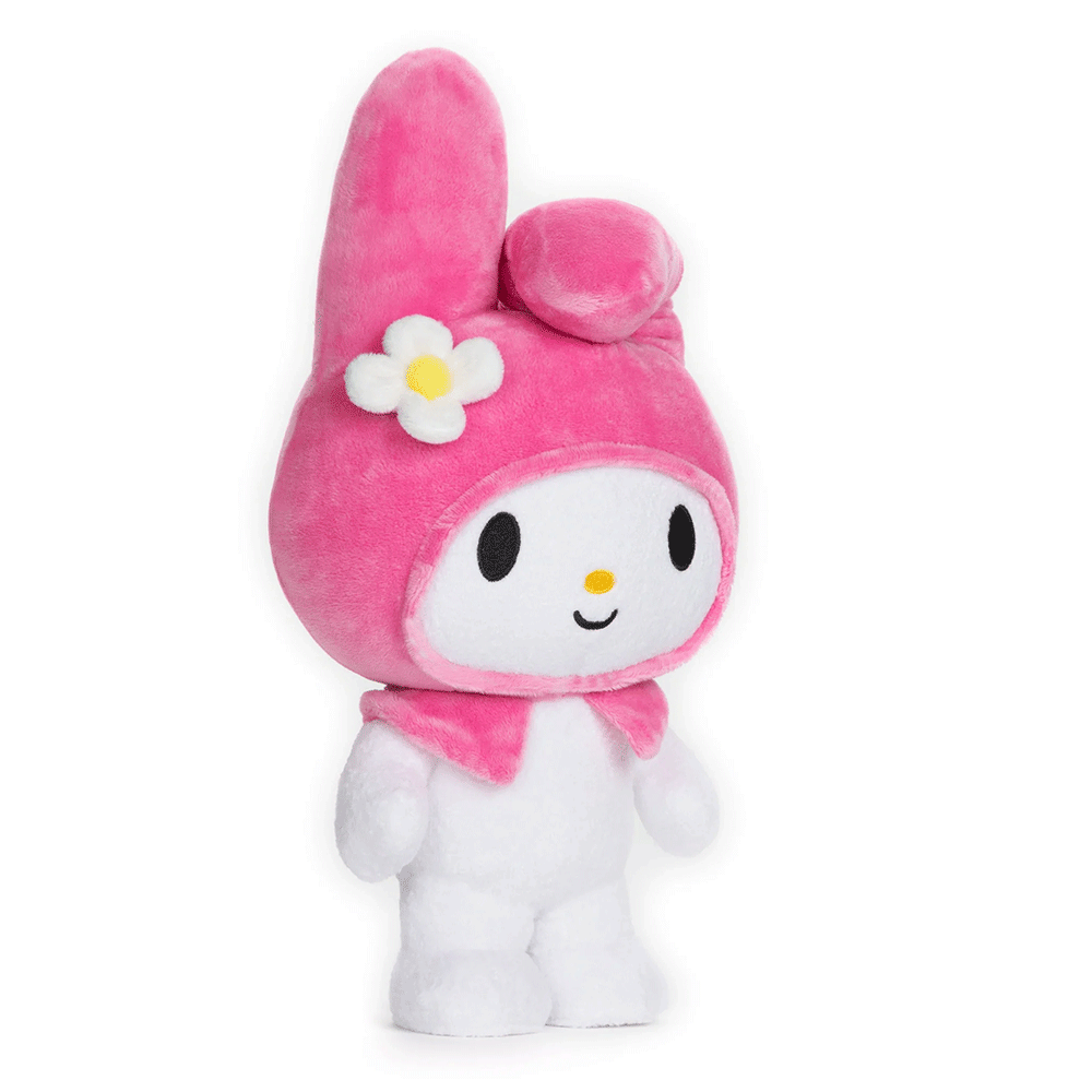 GUND Sanrio Hello Kitty My Melody 9.5" Plush Toy - Side of stuffed animal