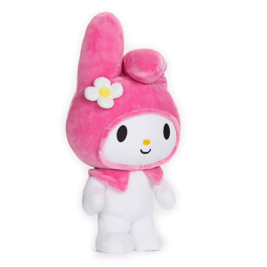 GUND Sanrio Hello Kitty My Melody 9.5" Plush Toy - Side of stuffed animal