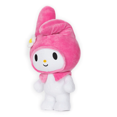 GUND Sanrio Hello Kitty My Melody 9.5" Plush Toy - Side of stuffed animal