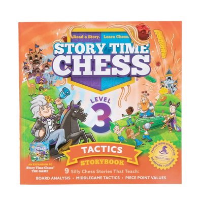 Story Time Chess Level 3 Tactics Expansion Children's Board Game - Front