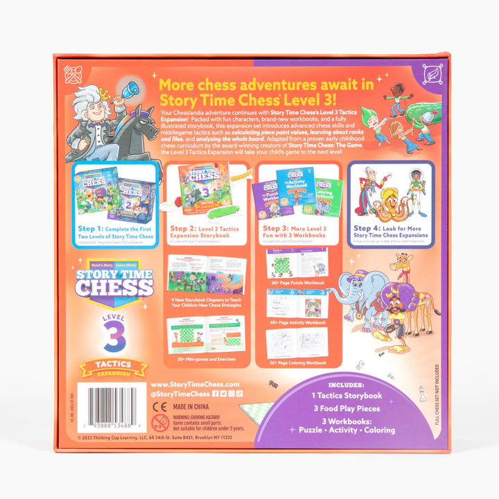 Story Time Chess Level 3 Tactics Expansion Children&