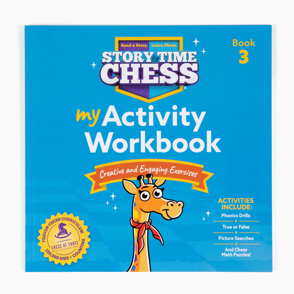 Story Time Chess Level 3 Tactics Expansion Children's Board Game - Activity Book