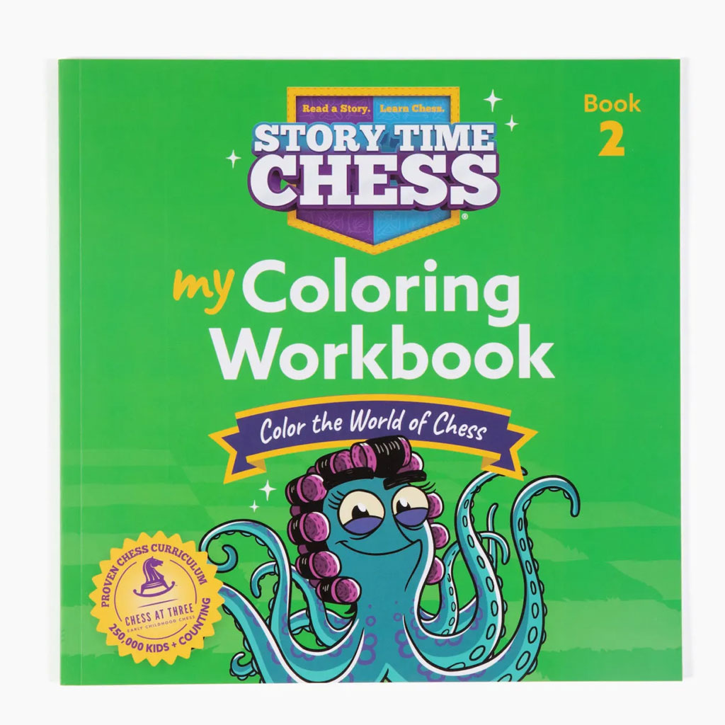 Story Time Chess Level 2 Strategy Expansion Children's Board Game - Coloring Book