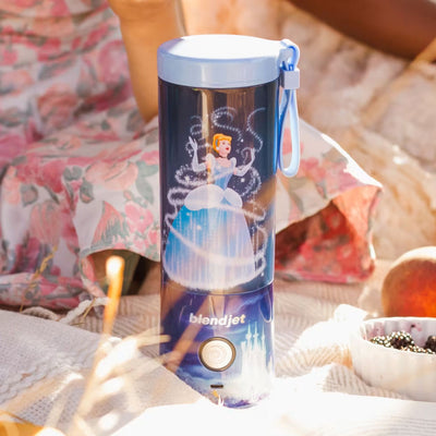 BlendJet 2 Disney Cinderella Cordless Personal Blender - Blender on Picnic Blanket in Field