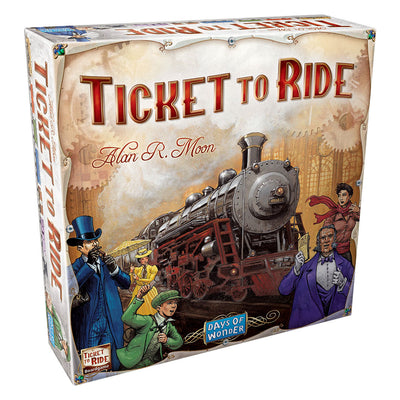 Ticket to Ride Strategy Board Game - Front of box