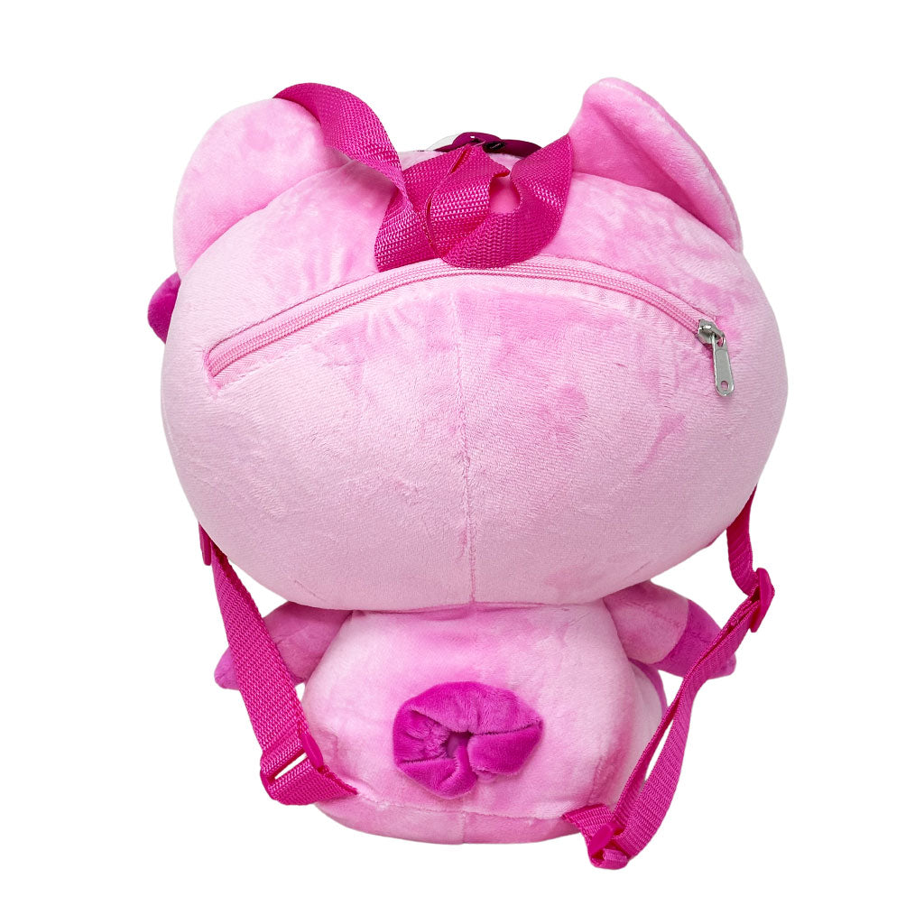 Accessory Innovations Sanrio 15" Hello Kitty Piggy Plush Backpack - Back View