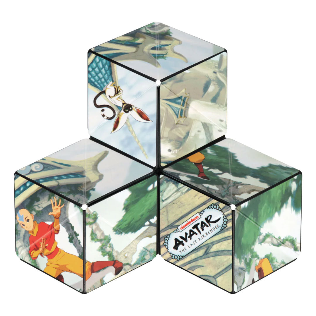 SHASHIBO Shape Shifting Fidget Cube - Nickelodeon Avatar Series - Air - Shape example