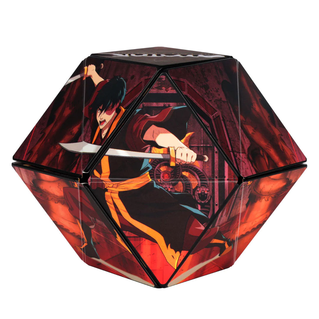 SHASHIBO Shape Shifting Fidget Cube - Nickelodeon Avatar Series - Fire - Unboxed