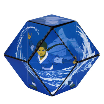 SHASHIBO Shape Shifting Fidget Cube - Nickelodeon Avatar Series - Water - Unboxed