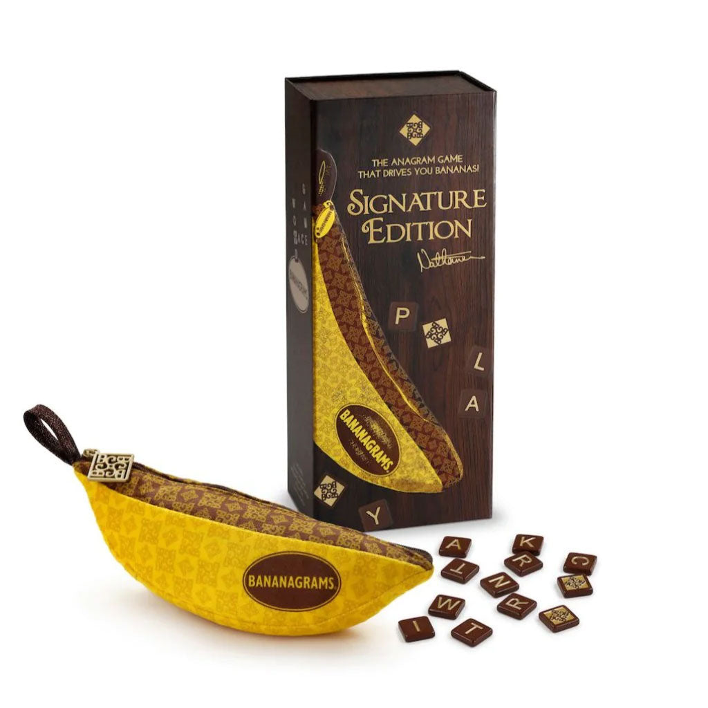 BANANAGRAMS Signature Edition Word Game - Packaging