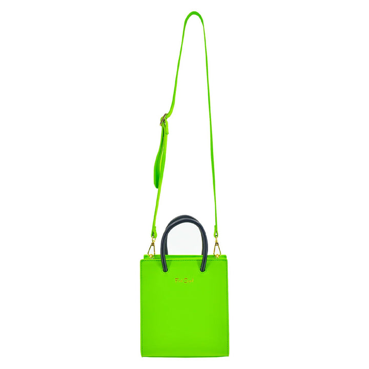 Fred Segal Cartoon Network Powerpuff Girls Buttercup Mini Tote Bag - Back with Strap
