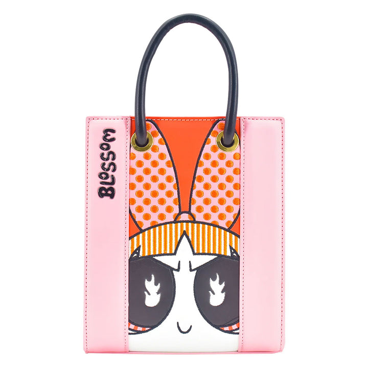 Fred Segal Cartoon Network Powerpuff Girls Blossom Mini Tote Bag - Front