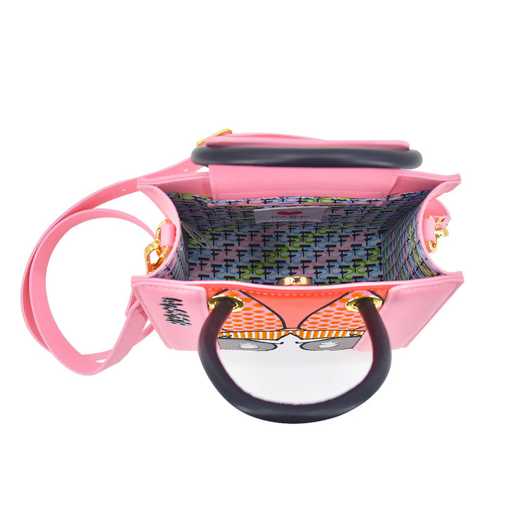 Fred Segal Cartoon Network Powerpuff Girls Blossom Mini Tote Bag - Interior View