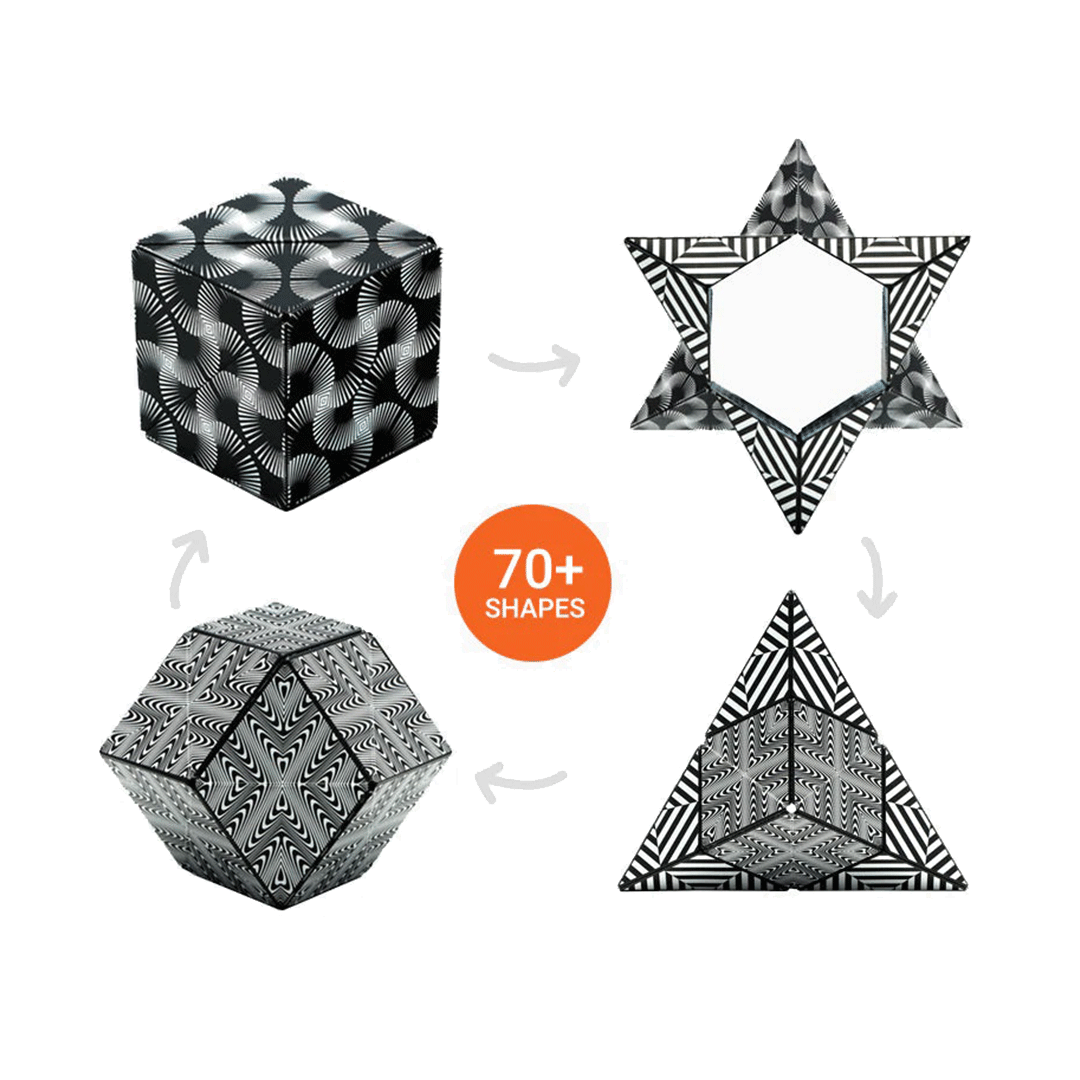 SHASHIBO Shape Shifting Fidget Cube - Original Series - Shape examples