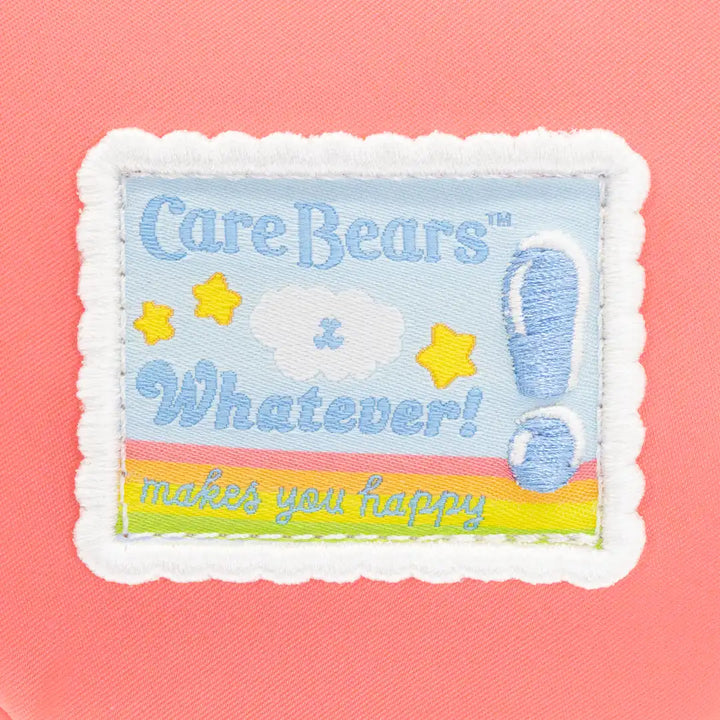 Whatever Makes You Happy Care Bears the Caring Meter Padded Nylon Crossbody w/ Strap