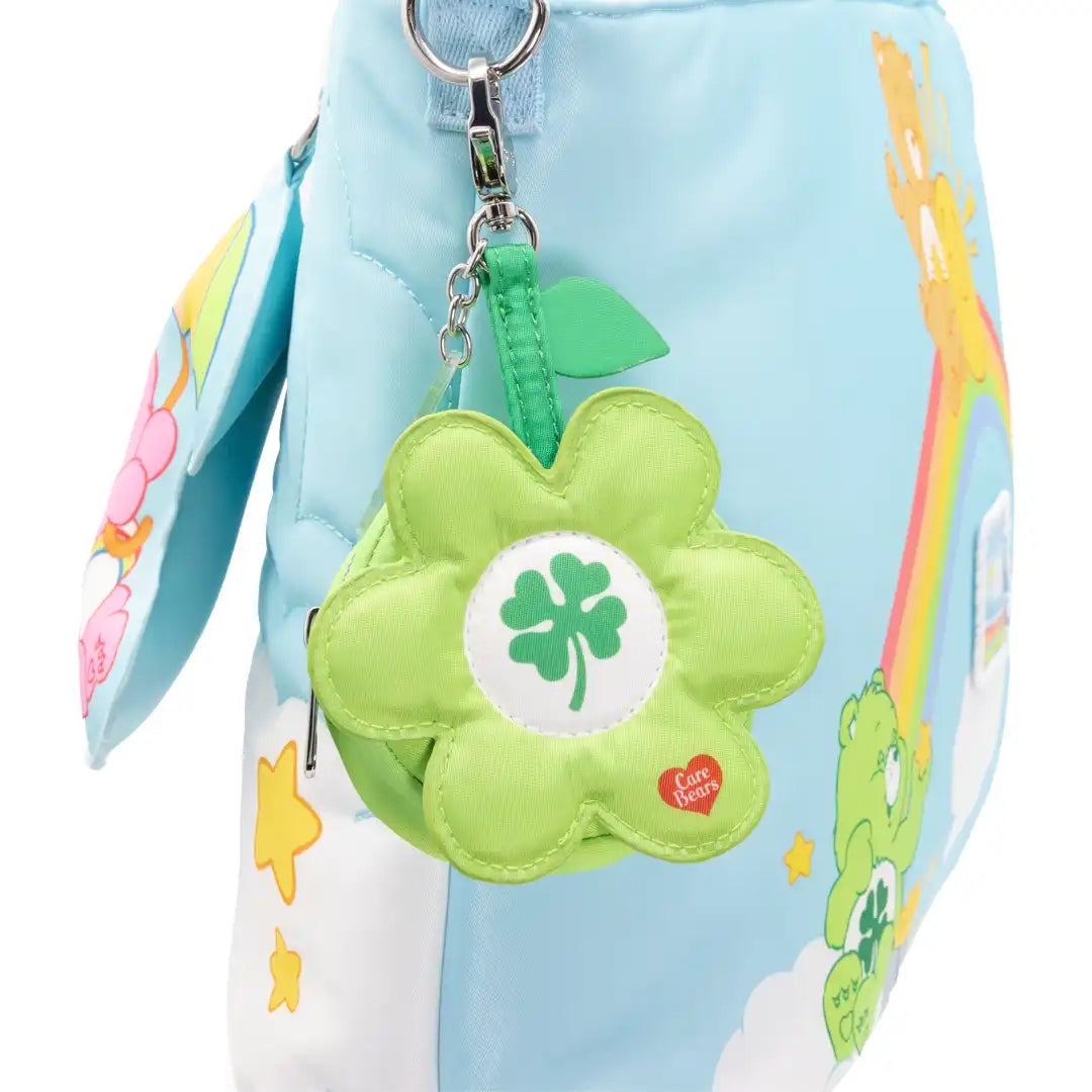 Whatever Makes You Happy Care Bears Mystery Box Padded Nylon Flower Coin Bag Charms