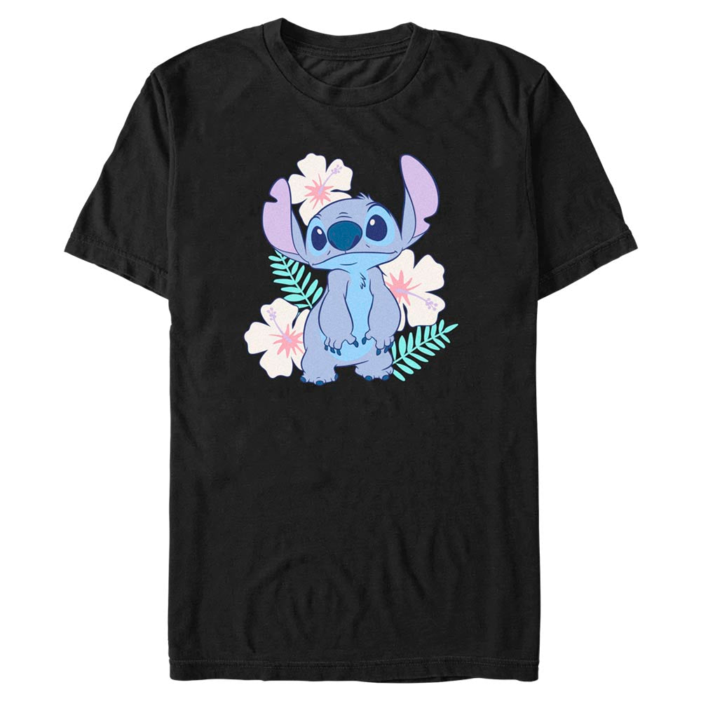 Mad Engine Lilo & Stitch Stitch Flower Set Men's T-Shirt