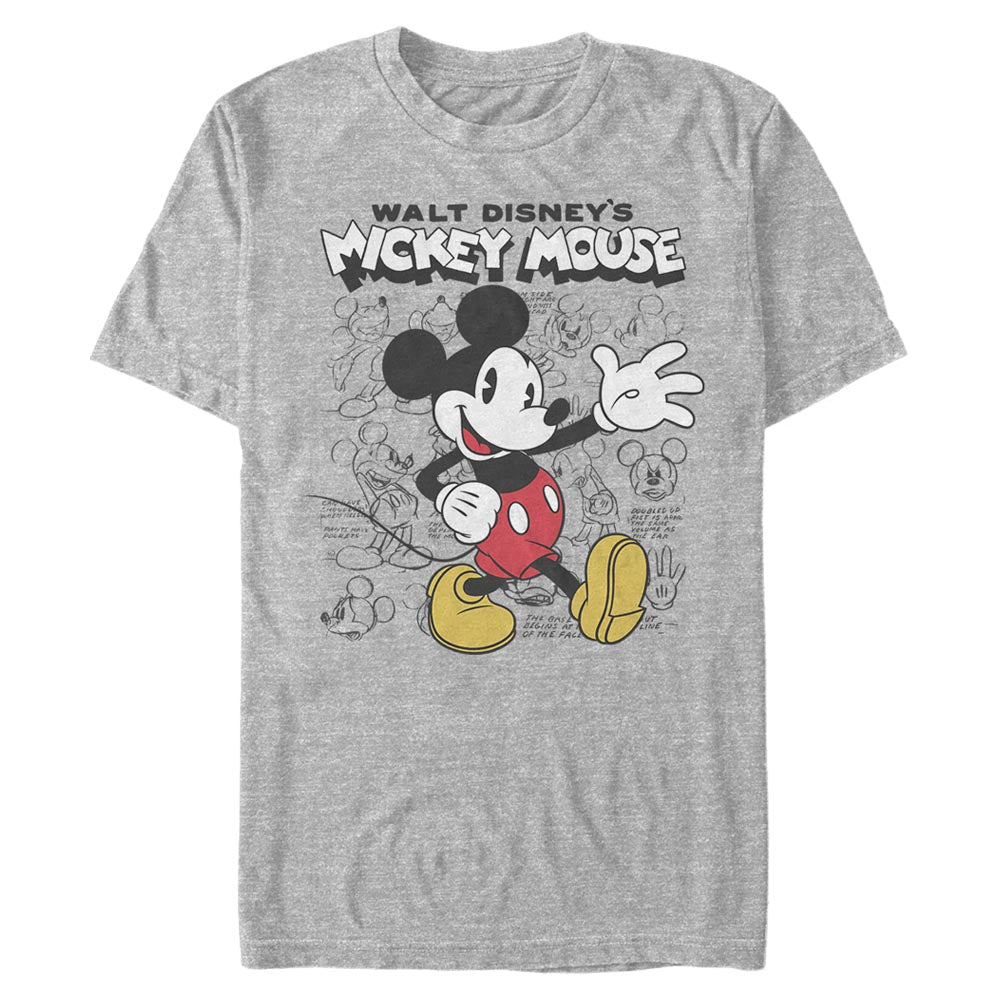 Mad Engine Mickey Mouse &amp; Friends Sketchbook Men&