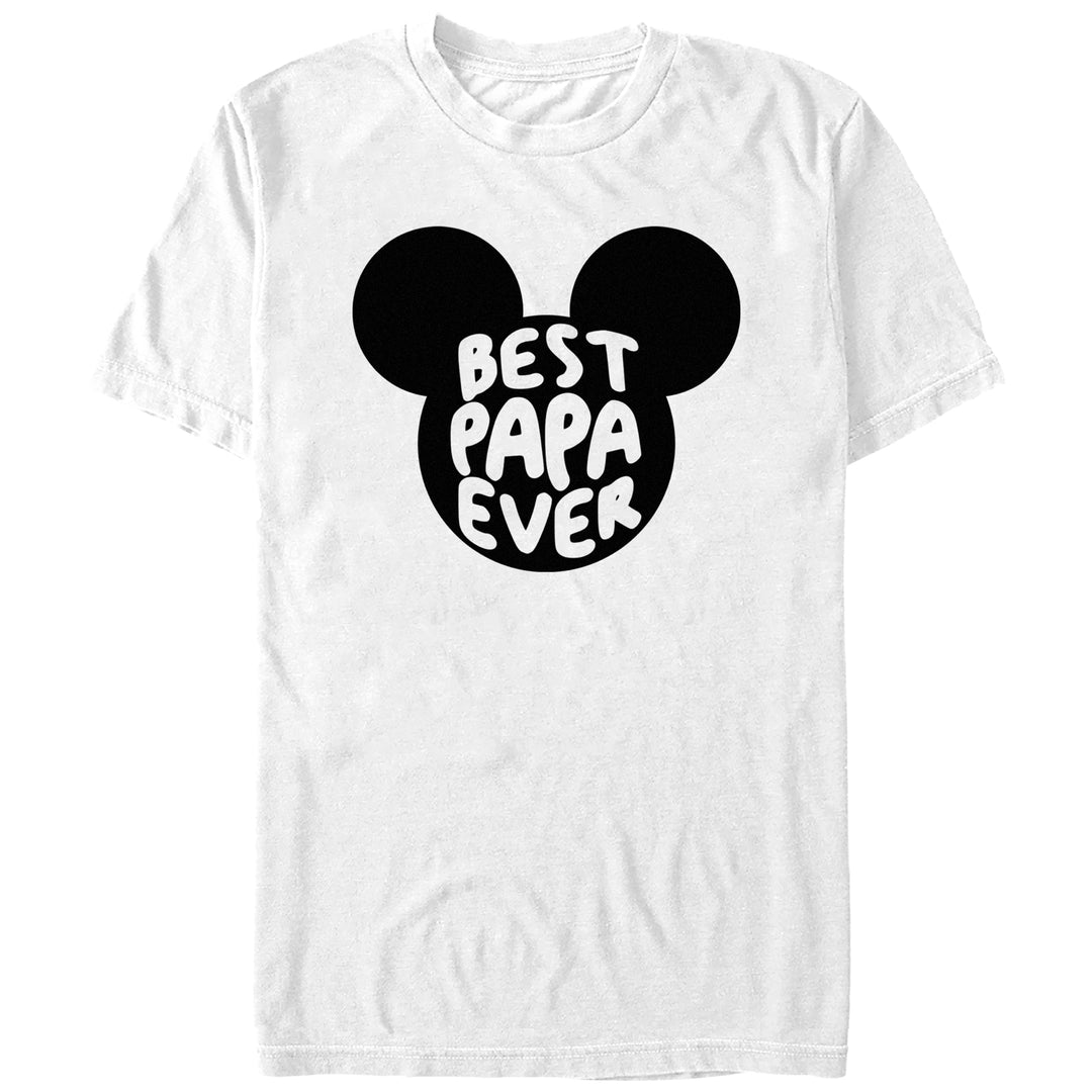 Mad Engine Mickey Mouse &amp; Friends Best Papa Ever Mouse Ears Men&