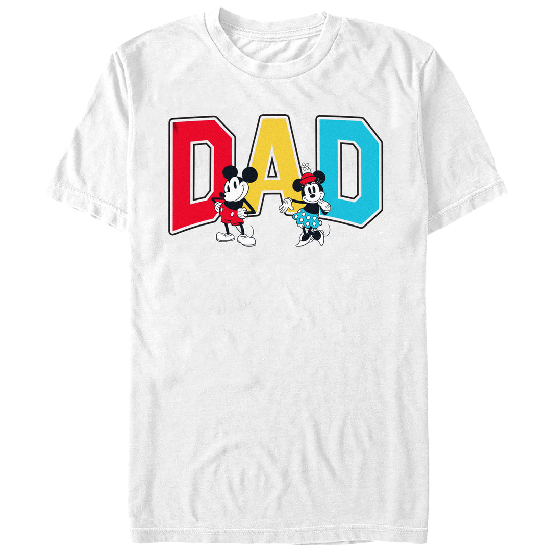 Mad Engine Mickey Mouse &amp; Friends Dad Collegiate Men&