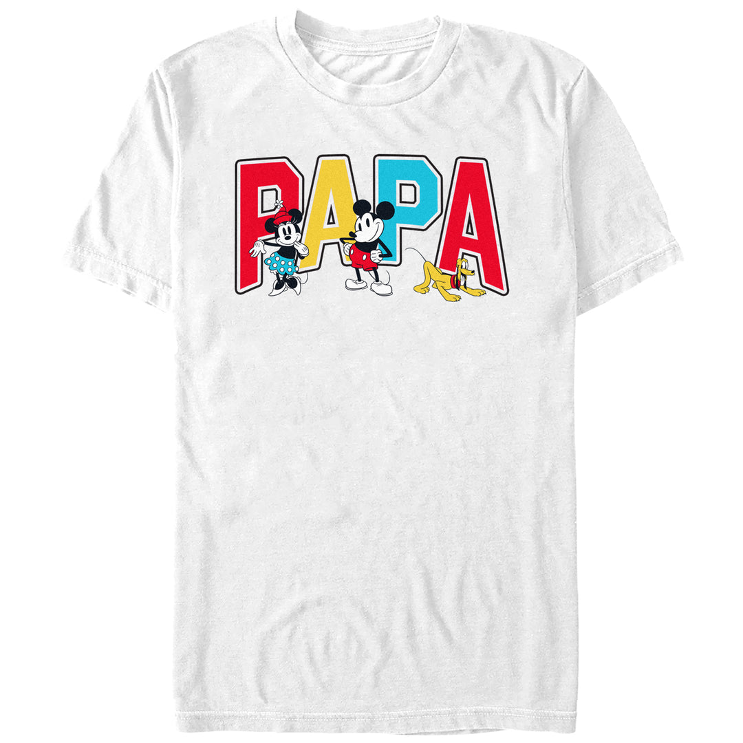 Mad Engine Mickey Mouse &amp; Friends Papa Collegiate Men&