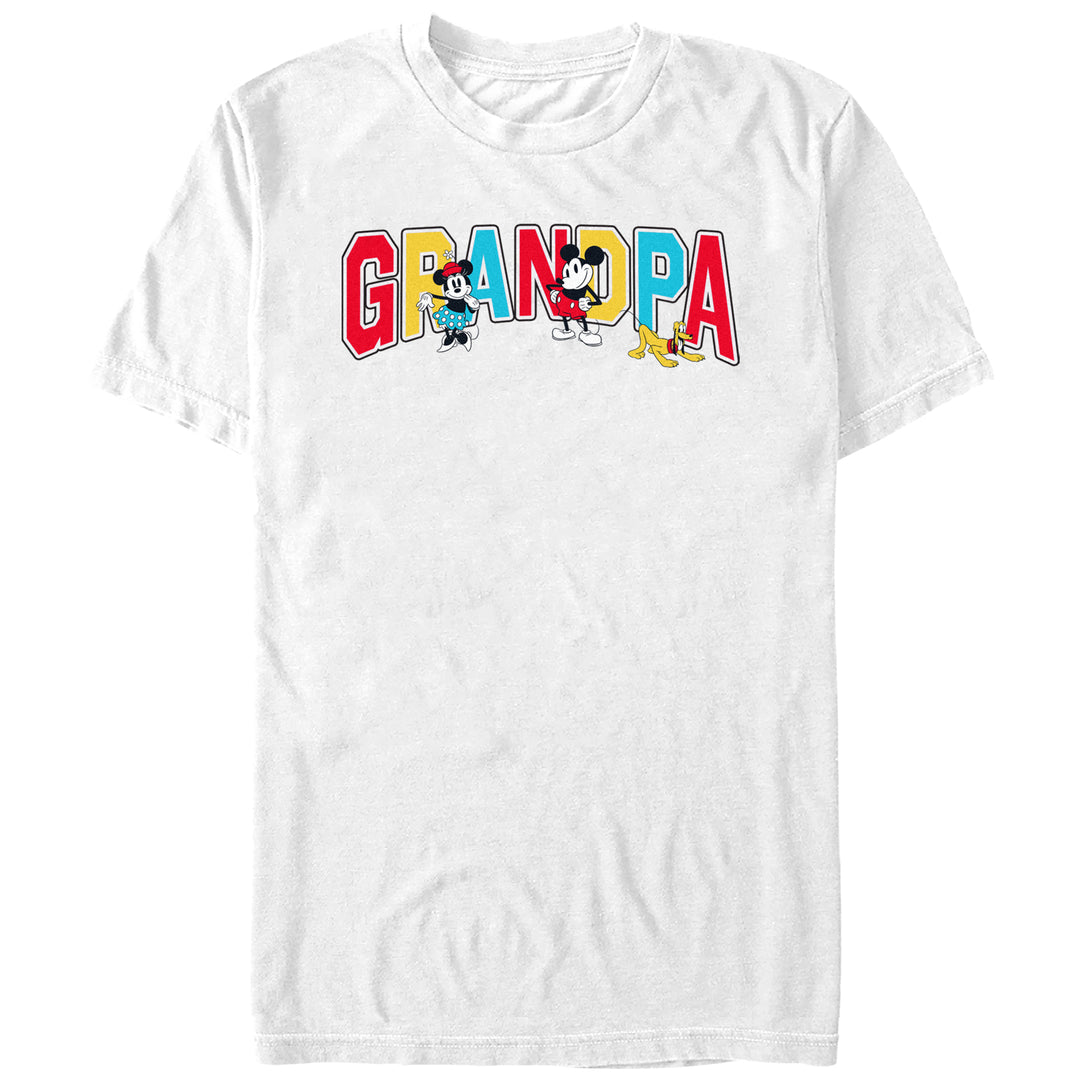 Mad Engine Mickey Mouse &amp; Friends Grandpa Collegiate Men&