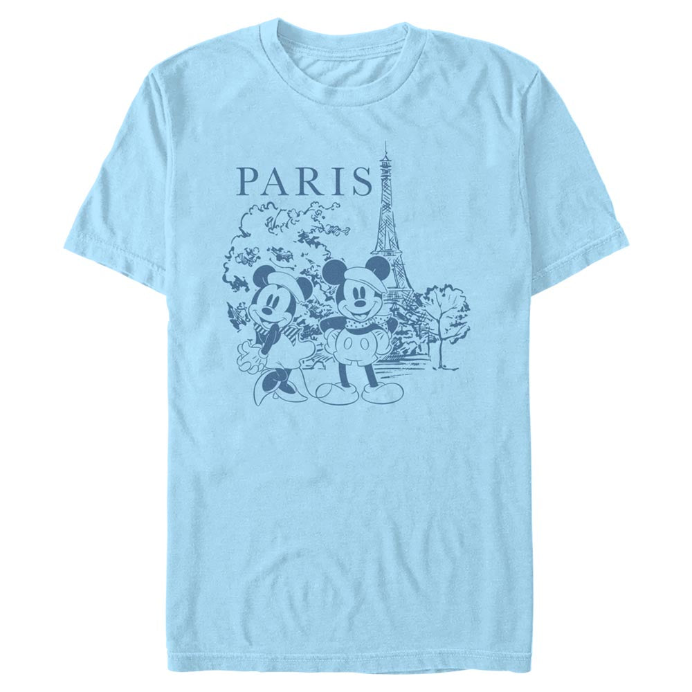 Mad Engine Mickey Mouse &amp; Friends Couple Drawing Paris Men&