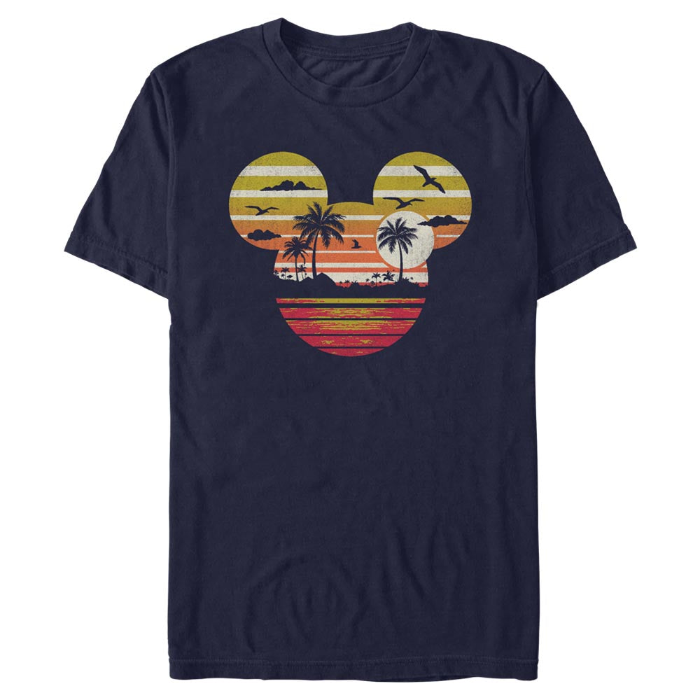 Mad Engine Mickey Mouse &amp; Friends Sunset Mouse Head Men&