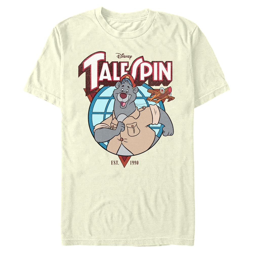 Mad Engine TaleSpin Baloo Badge Men's T-Shirt