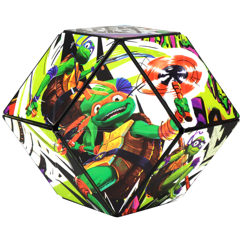SHASHIBO Shape Shifting Fidget Cube - Nickelodeon TMNT Series -  Shape Shift