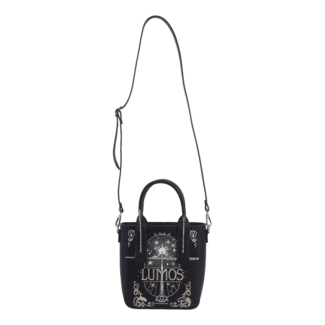 Fred Segal Harry Potter Lumos Charm Magic Wand Mini Tote - Front Full Strap Length
