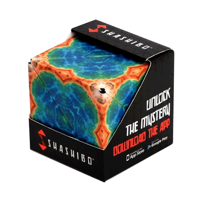 SHASHIBO Shape Shifting Fidget Cube - Explorer Series - Earth