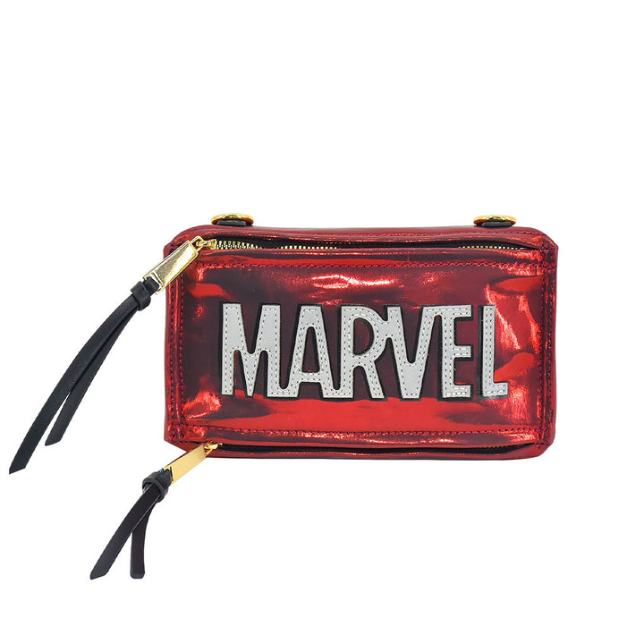 Fred Segal Marvel Brick Metallic Crossbody - Front