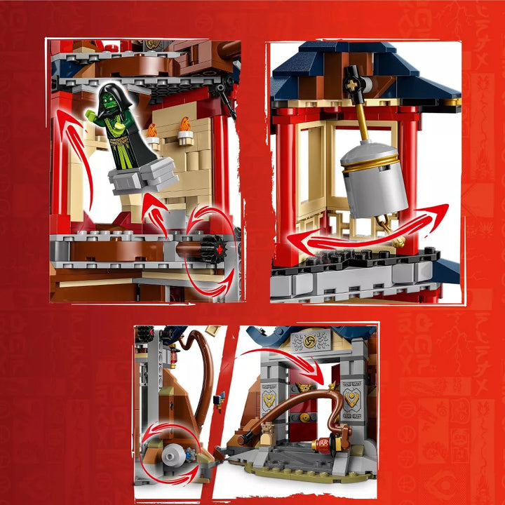 LEGO NINJAGO Temple of the Dragon Energy Cores Building Set (71795)
