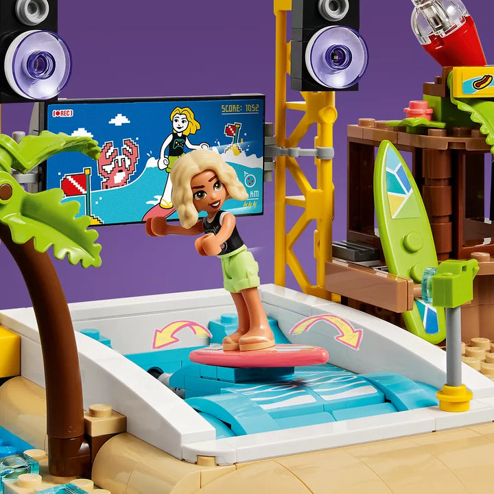 LEGO Friends Beach Amusement Park Building Set (41737) - Building Display
