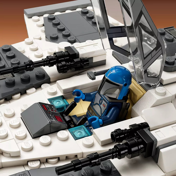 LEGO Star Wars Mandalorian Fang Fighter vs. TIE Interceptor Building Set (75348)