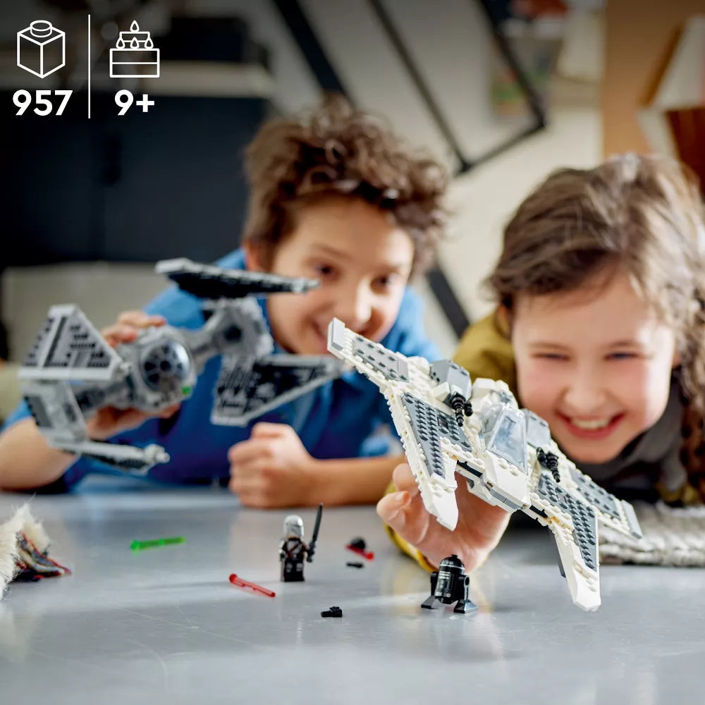 LEGO Star Wars Mandalorian Fang Fighter vs. TIE Interceptor