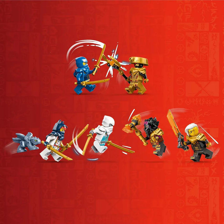 LEGO NINJAGO Elemental Dragon vs. The Empress Mech Dragon Building Set (71796)