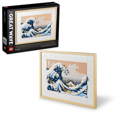 LEGO Hokusai The Great Wave Wall Art Building Set (31208)