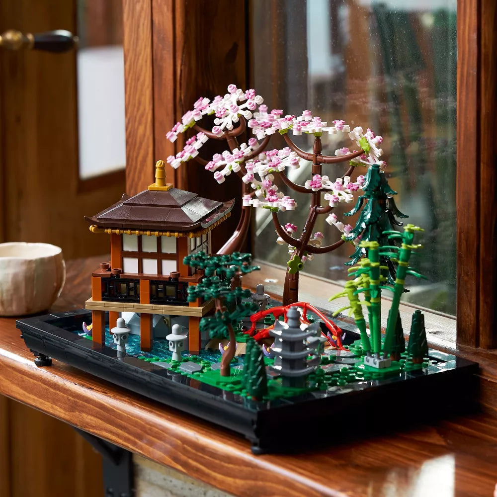 LEGO Icons Tranquil Garden Building Set (10315) - Build Display