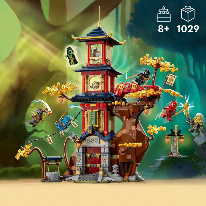 LEGO NINJAGO Temple of the Dragon Energy Cores Building Set (71795)