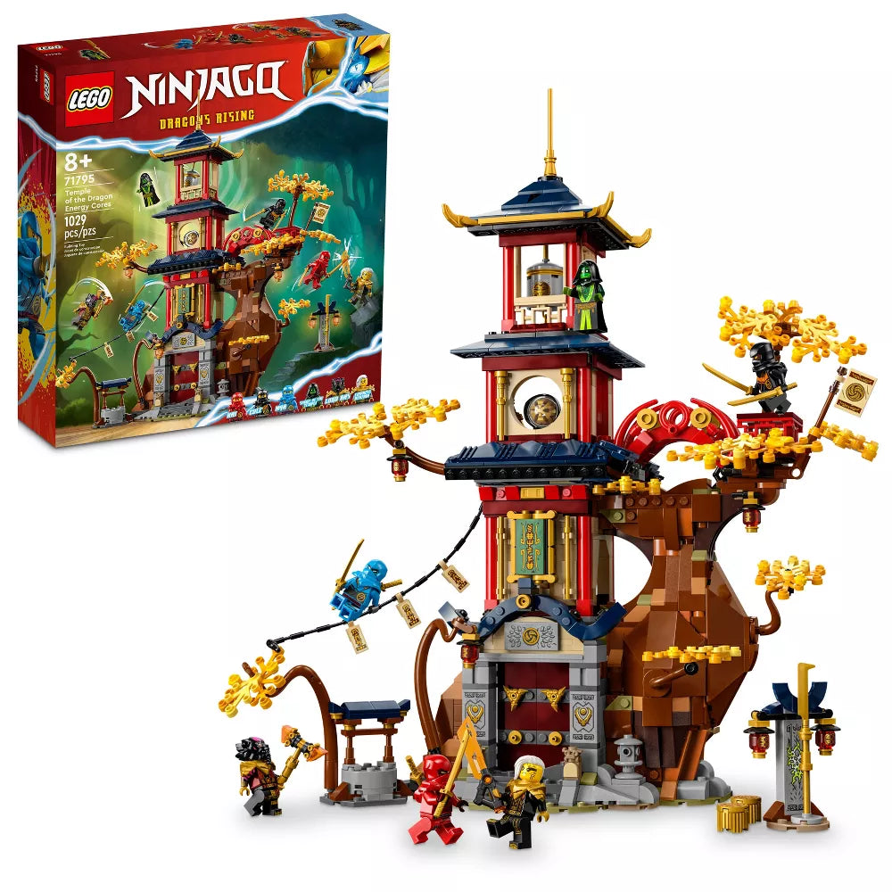 LEGO NINJAGO Temple of the Dragon Energy Cores Building Set (71795)