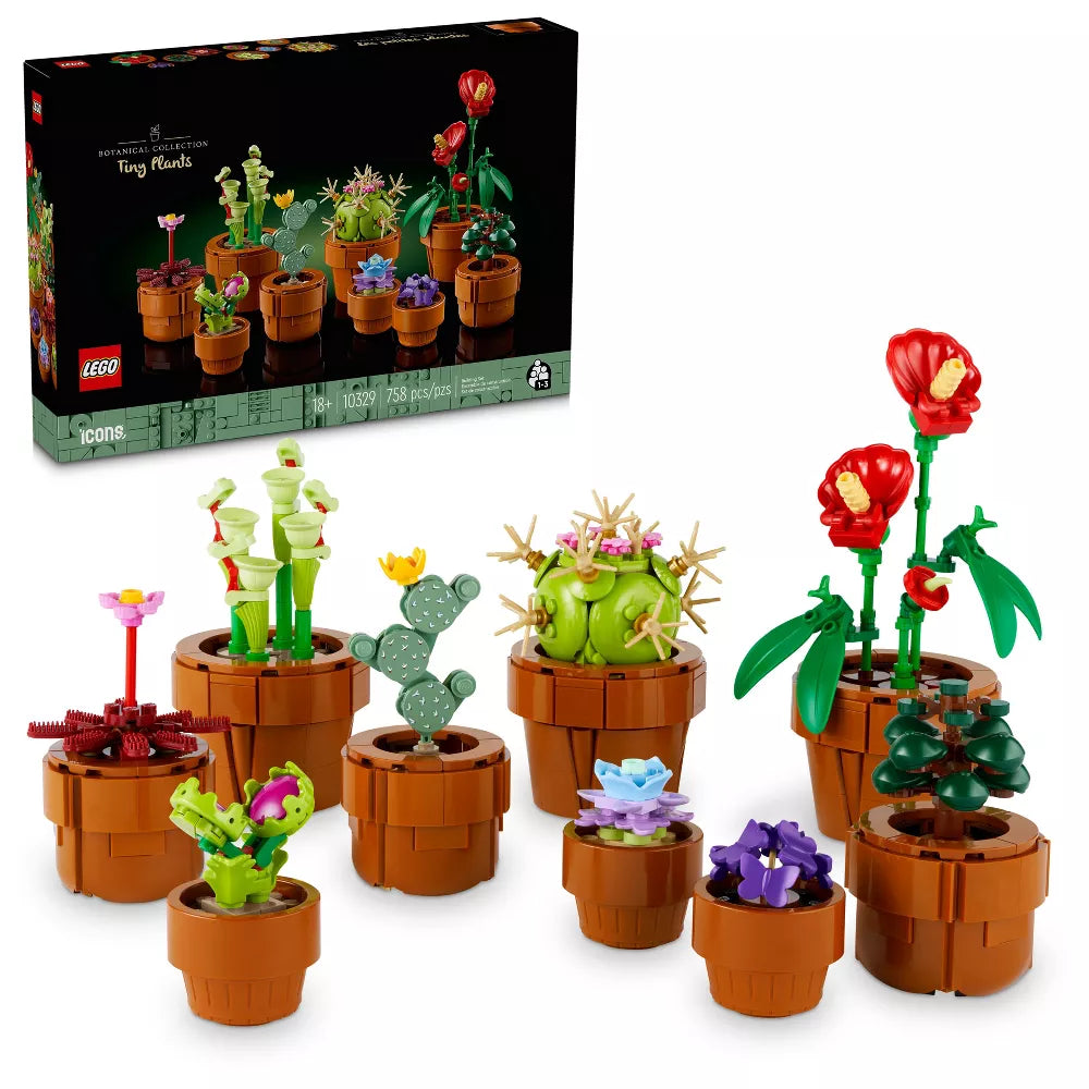 LEGO Icons Tiny Plants Building Set (10329) - Packing