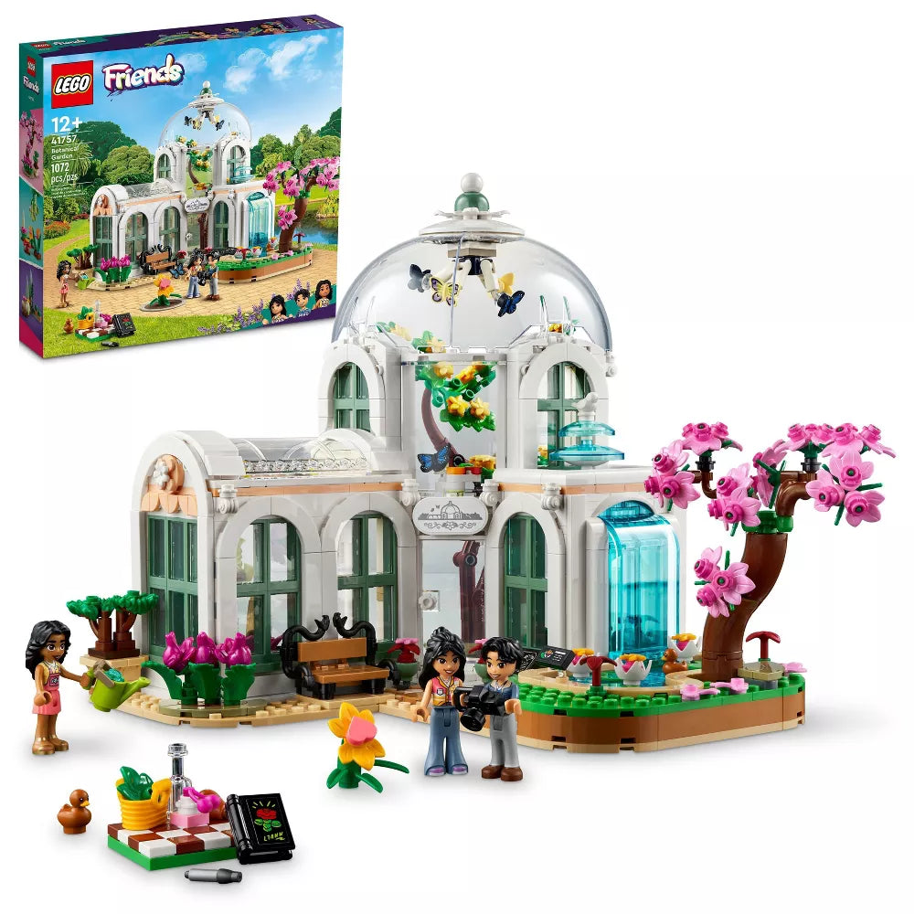 LEGO Friends Botanical Garden Greenhouse Building Set (41757) - Packaging